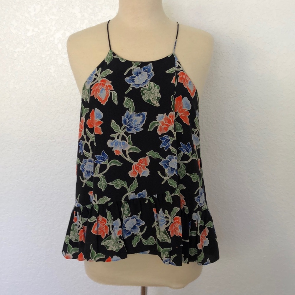 NWT Joie Silk Derwen Racerback Tank